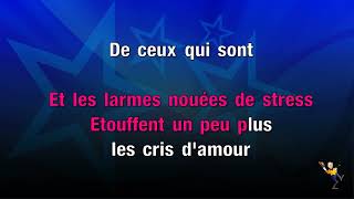 Tous Les Cris Les Sos  Daniel Balavoine KARAOKE [upl. by Wier]