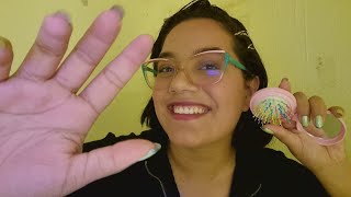 ASMR finalizando seu cabelo  asmr caseiro [upl. by Wheeler]