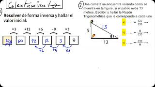 operaciones inversas l PASO a PASO 😎  desde CERO  Primaria y Secundaria  Escolar  Pre [upl. by Naara]