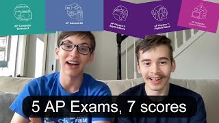 Reacting to 2024 AP Scores before theyre officially out 🤫 [upl. by Ateekan107]