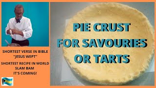 Pie crust made for savories pork kidney pies or tart pineapple coconut and your favorite fruit [upl. by Rebeka301]