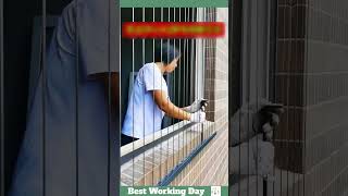 Best working day 534 Security Window Bars Installation Process [upl. by Proud]