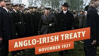 Treaty That Caused Irish Civil War  The AngloIrish Treaty 1921 Documentary [upl. by Karney445]