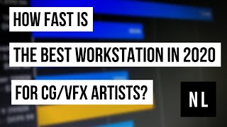 How Fast Is The 2020 Best CG Workstation [upl. by Haidabez]