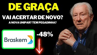 BRASKEM BRKM5 DE GRAÃ‡A E PAGANDO DIVIDENDOS MDI BARSI VAI ACERTAR DE NOVO [upl. by Ecart]