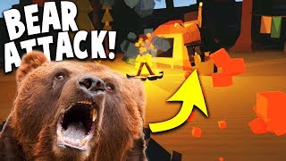 DEFENDING AGAINST BEAR ATTACK IN VR  Just In Time Incorporated Gameplay Part 2 [upl. by Odnarb]