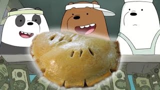 How to Make CALZONES from We Bare Bears Feast of Fiction S4 Ep27  Feast of Fiction [upl. by Nerreg]