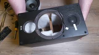 ELAC DEBUT B62  bass speaker disassembly  part 2 [upl. by Jeanne]