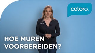 Hoe moet je je muren voorbereiden voor je gaat schilderen  Verfvragen en tips van de colora coach [upl. by Einiar509]