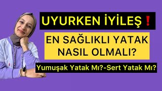 ORTOPEDİK YATAK NASIL OLMALIUYURKEN İYİLEŞ ortopedikyatak ​ FleksarYatak fizyoterapistmacide [upl. by Otrebile]