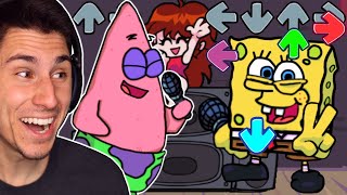 SpongeBob VS Patrick In Friday Night Funkin [upl. by Alliuqal971]