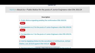 Pspcl JE amp ASSA Exam Update 🥳  CRA 303 to 308 [upl. by Noired856]