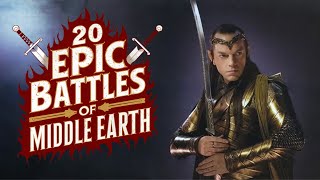 20 Great Battles that Shaped Middle Earth  The Lord of the Rings [upl. by Aerdnas693]