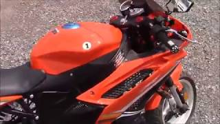 50cc Venom x18 Street Legal Motorcycle  Moped  Detailed Walk Around  In Depth Look [upl. by Yecnahc]