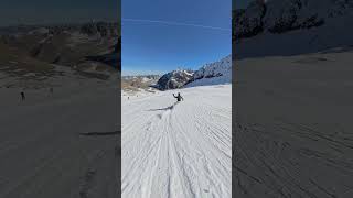 Pitztaler Gletscher Snowboard Carving snow snowboarding pitztal [upl. by Analah817]