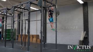 Kipping Ring MuscleUp Demo  CrossFit Invictus Gymnastics [upl. by Kenric]