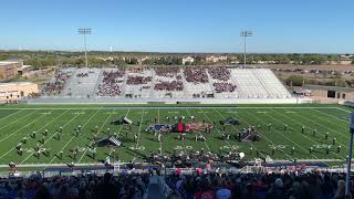 As Above  So Below  John B Connally HS Marching Band  UIL Area D Prelims [upl. by Brie]