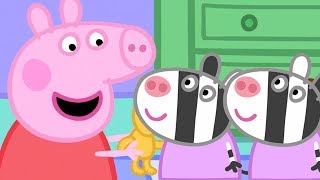 Peppa Pig en Español 🎁 Zaza y Zuzu  1 Hora  Pepa la cerdita [upl. by Ahsiekahs]