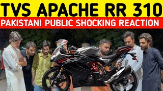 FINALLY NEW TVS APACHE RR 310 I 2024 LAUNCH I PAKISTANI REACTION [upl. by Ylle]