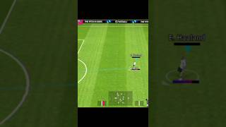 Unstoppable Haaland goal 🔥 efootball2024 efootball shorts pes [upl. by Ethelyn]