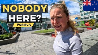 Is This New Zealands GHOST TOWN Porirua City Center Tour 🇳🇿 [upl. by Garratt]