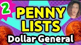 🎉‼️108 PENNY LISTS‼️🎉 DOLLAR GENERAL 10724 [upl. by Kara-Lynn]