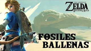 🌎 UBICACION de los TRES GRANDES FOSILES 💀  GUIA de TRUCOS Zelda Breath of the Wild [upl. by Pufahl]