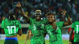 Super Eagles AFCON begins vs Equatorial Guinea [upl. by Olonam872]