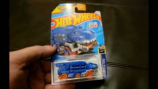 Opening Every 2024 Hot Wheels Mainline 55 HW Ultimate TRex Transporter [upl. by Aliet110]