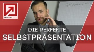 Vorstellungsgespräch  die perfekte Selbstpräsentation mit Beispiel [upl. by Stoat498]