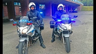 Eskorta policyjnych motocykli dla rodzącej kobiety  pilscy policjanci w akcji [upl. by Shapiro534]