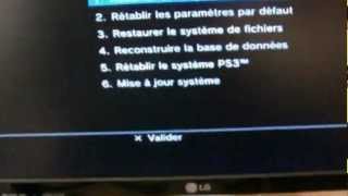 TUTO démarrer sa PS3 en quotmode sans echecquot [upl. by Kerianne]