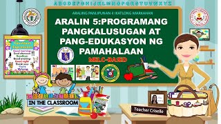 AP 4 YUNIT 3 MELCBASEDMODYUL 5 MGA PROGRAMANG PANGKALUSUGAN at PANGEDUKASYON ng PAMAHALAAN [upl. by Stepha]