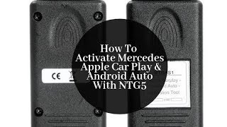 How to Activate Apple CarPlay And Android Auto on Mercedes Benz NTG5 Radio Systems [upl. by China]