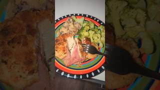 Chicken Cordon Bleu ✨dinner chicken food foodies easyrecipe yummy [upl. by Humbert]