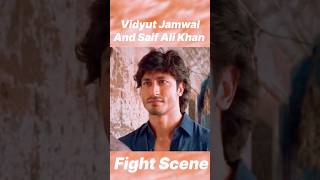 Vidyut Jamwal And Saif Ali Khan Fight Scene vidyutjammwal saifalikhan fight bollywood shortvide [upl. by Aivul232]