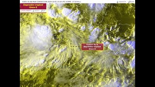 HURACANES EN DESARROLLO EN EL PACIFICO 1 de Octubre de 2024 [upl. by Zetana]