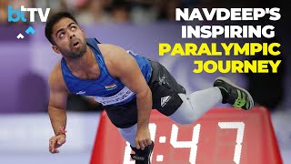 Paralympian Navdeep Singh Discusses Overcoming Struggles And Viral Moment [upl. by Jo-Anne]