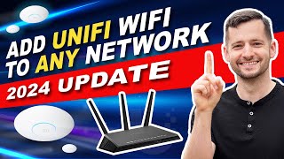 Add UniFi Access Point to Existing Network  StepbyStep [upl. by Eyr]