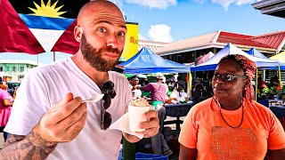 Antigua amp Barbuda’s Best Market Food Tour In St John’s [upl. by Anelhtac]