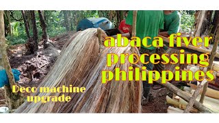 abaca fiver processing philippines [upl. by Witha929]