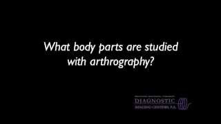 Arthrography What body parts are studied  Dr Angela Noto [upl. by Georgi]