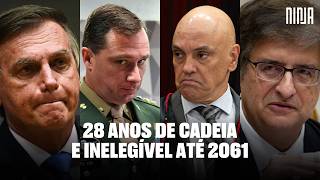 🔥Bolsonaro pode pegar 28 anos de jaula  37 inelegível🔥Cid entrega tudo para Moraes🔥Resumo do Dia [upl. by Ordnasela]