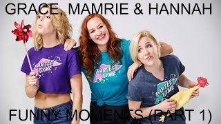 Mamrie Hart Grace Helbig amp Hannah Hart Funny Moments Part 1 [upl. by Noxin]