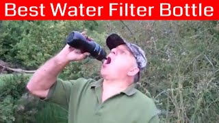 Best safest portable filter bottle  Water To Go filtration system  Purified Safe Drinking Water [upl. by Dnyletak]