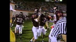 Virginia Tech punt block vs WVU 2000 [upl. by Lered44]