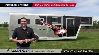 An Exceptional Horse Trailer  Featherlite Model 9607 Tour [upl. by Center]