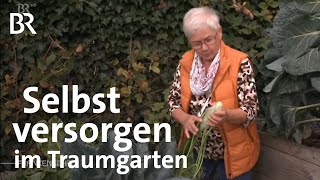 Traumgärten und grüne Oase in Franken Selbstversorgung in Moggast  Frankenschau  BR [upl. by Whitman]