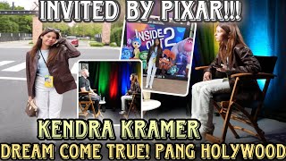 Kendra Kramer pinabelieve Mom amp Dad dahil nainvite sa PIXAR STUDIOS sa SAN FRANCISCO para sa film [upl. by Trah]