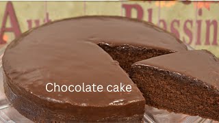 Chocolate Glazed Cakechocolatecake [upl. by Crofoot]